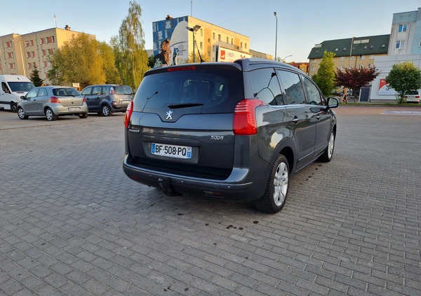 Peugeot 5008 cena 21999 przebieg: 250963, rok produkcji 2010 z Augustów małe 211